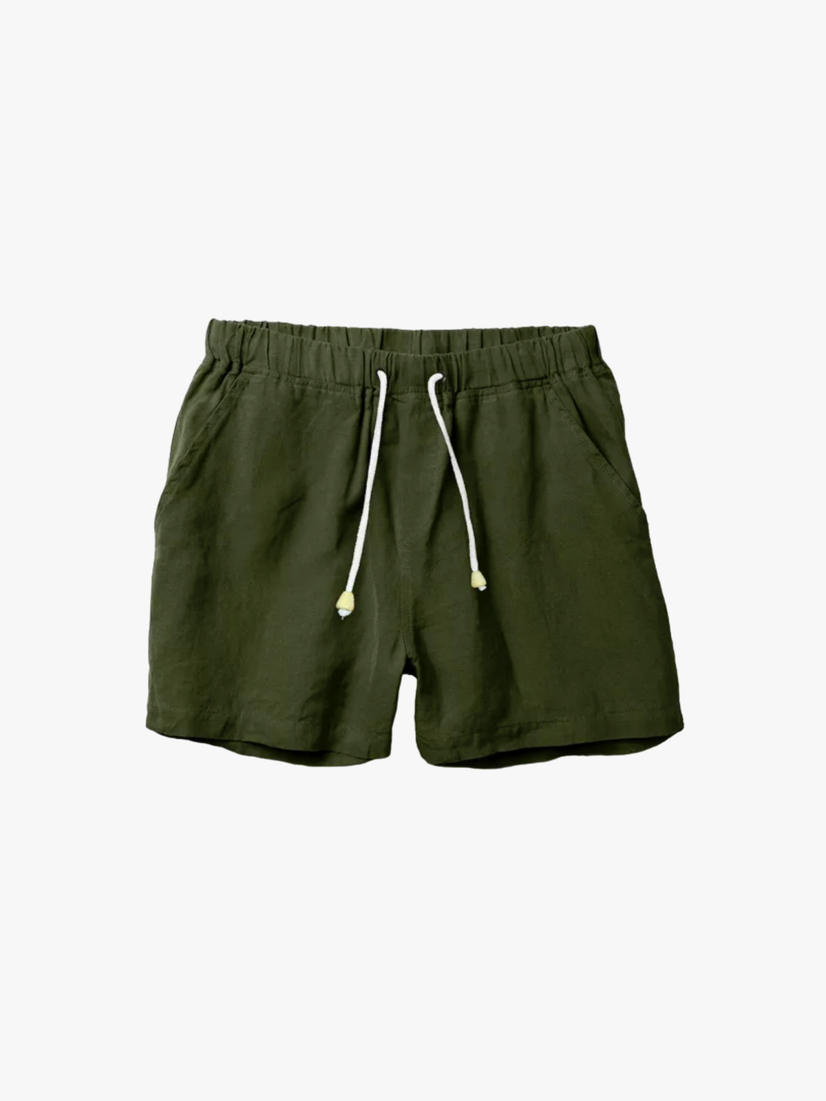 ERMOS ® Linen Shorts (Moss Green)